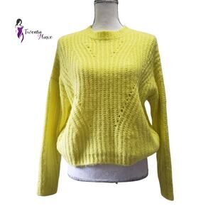 Cotton Emporium Cropped Pullover Sweater Size S